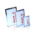 Hot Sales Clear Acrylic Poster Display Frame, Acrílico Signage Block